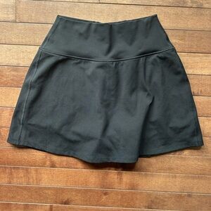 Spiritual Gangster Black Tennis Skirt with Built in Shorts Size Small